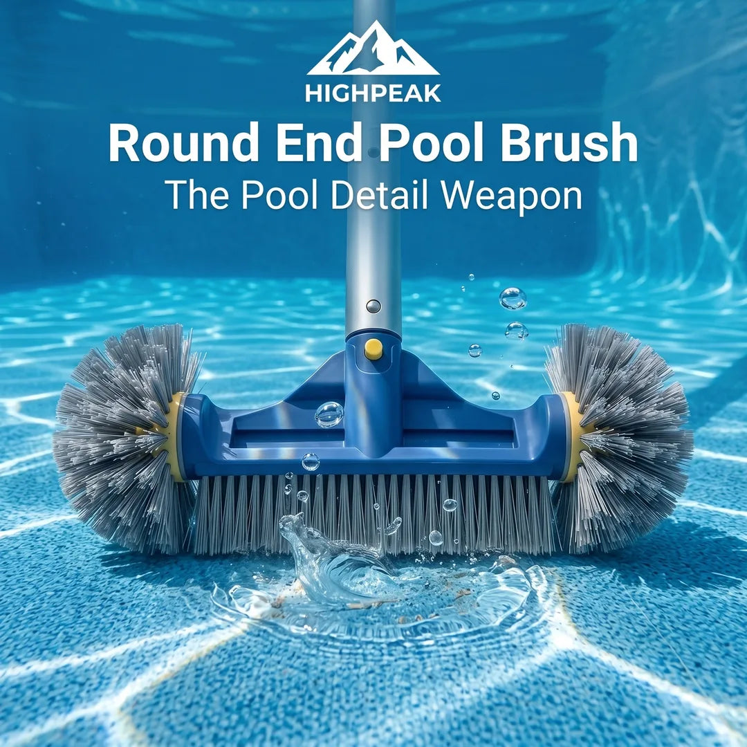 Round End Pool Brush