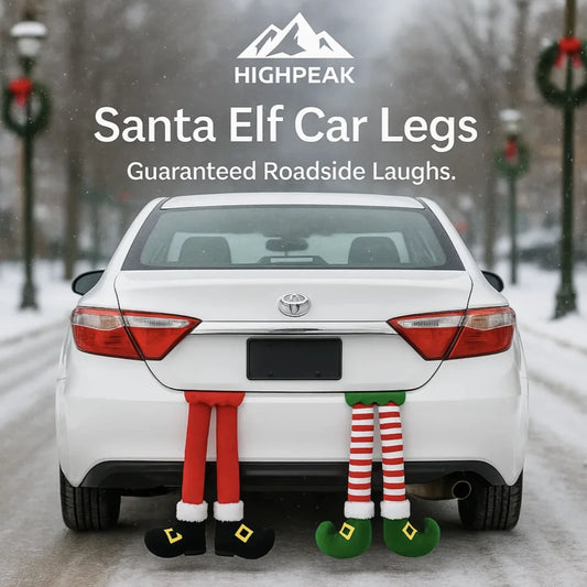 Santa Elf Car Legs