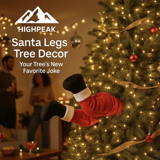Santa Legs Tree Decor
