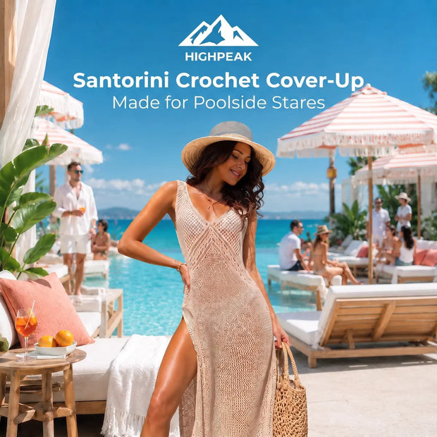 Santorini Crochet Cover-Up
