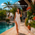 Santorini Crochet Cover-Up