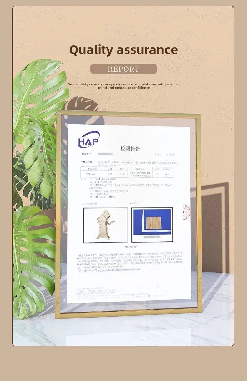 Sassy Pants Drawer Cabinet: Supplier report graphic with a framed document and a small cabinet illustration.