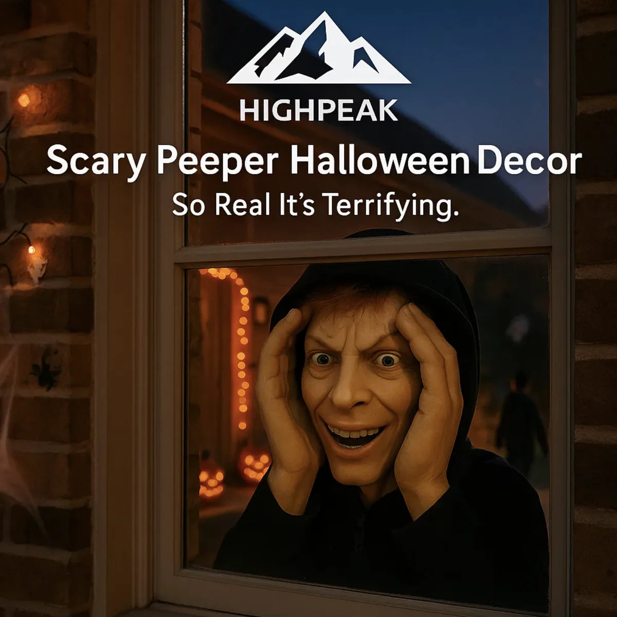 Scary Peeper Halloween Decor