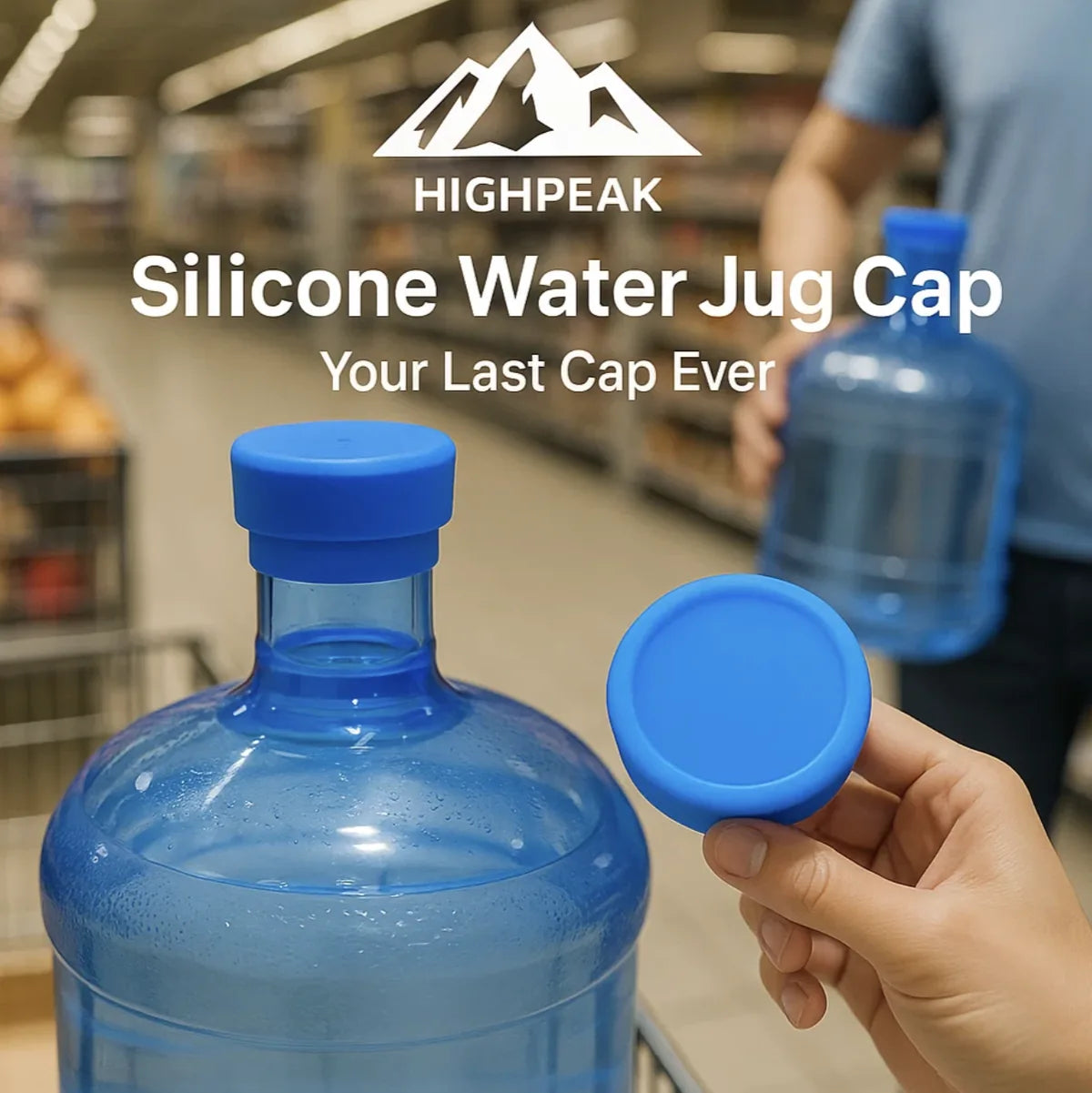 Silicone Water Jug Cap