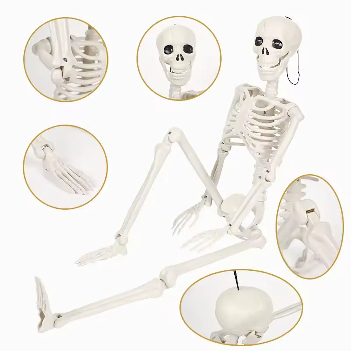 Climbing Skeleton Halloween Decor