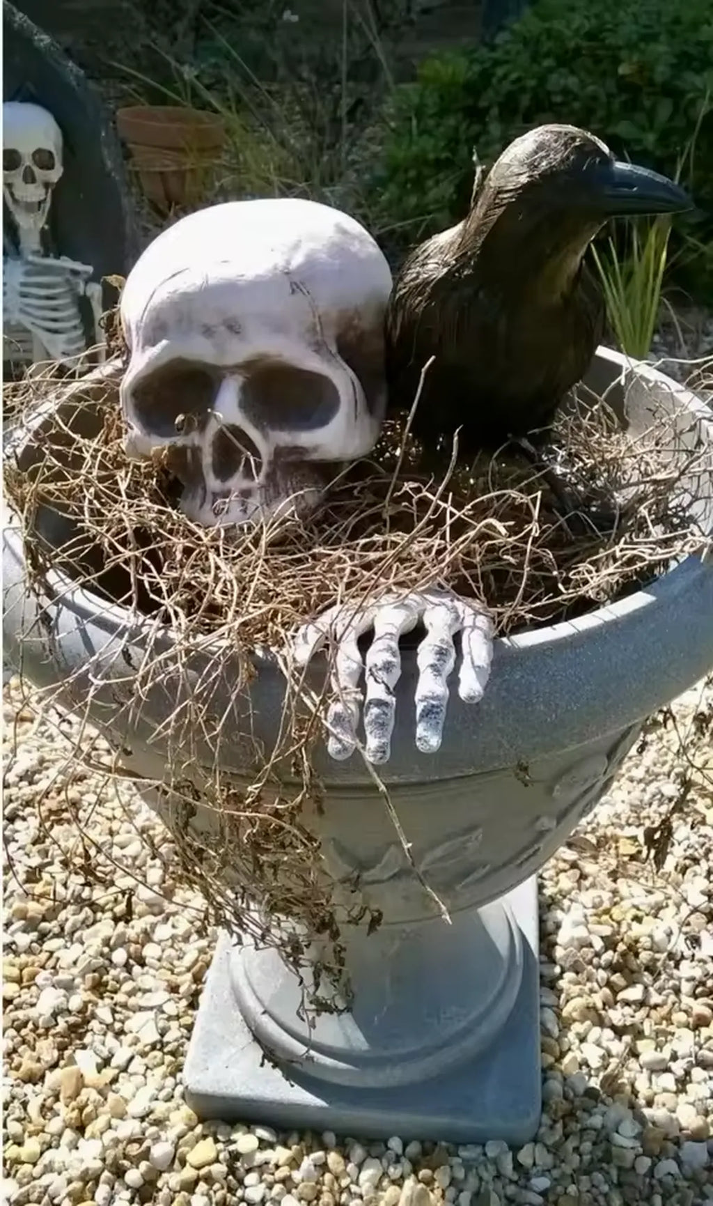 Skeleton Lawn Decoration