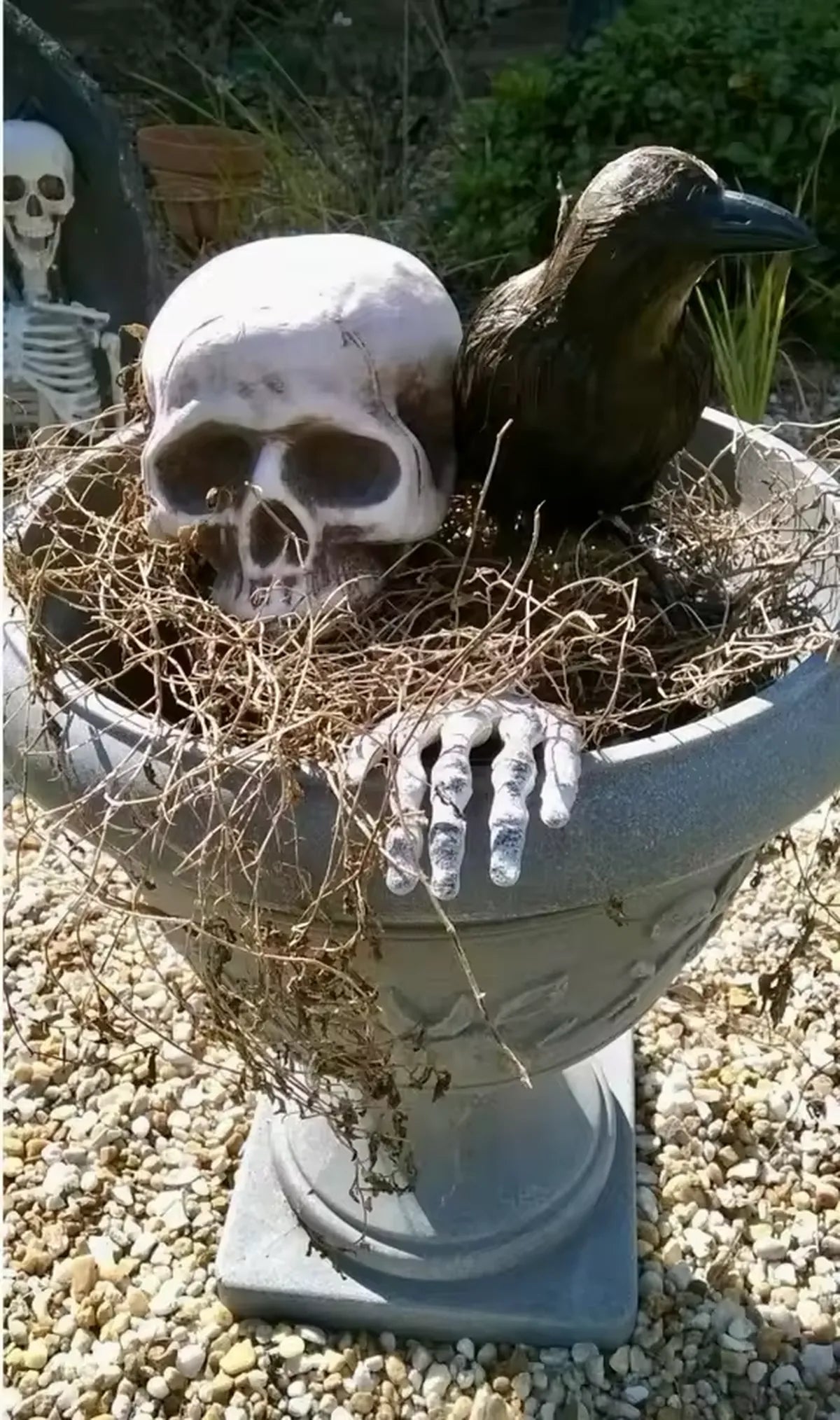Skeleton Lawn Decoration