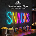 Snacks Neon Sign