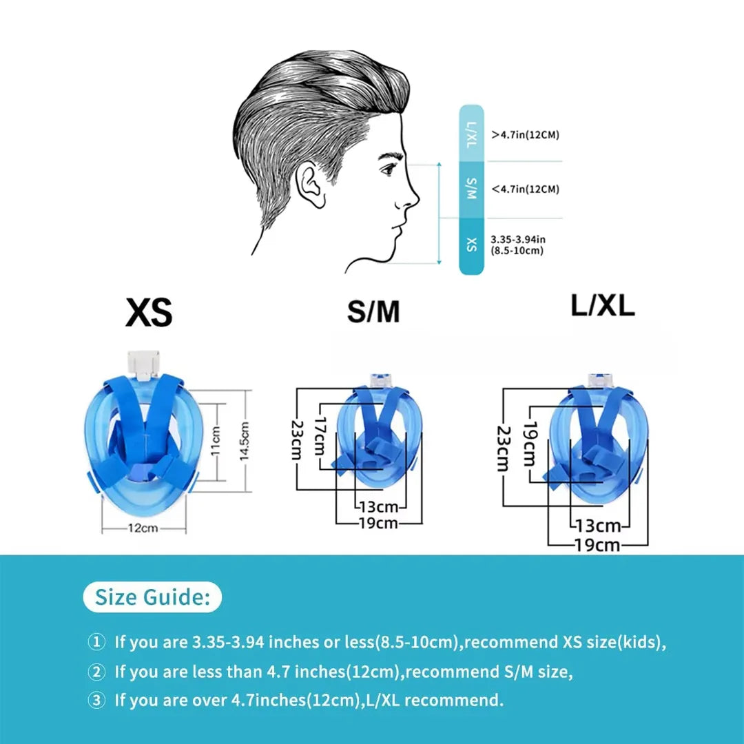 Full Face Snorkel Mask