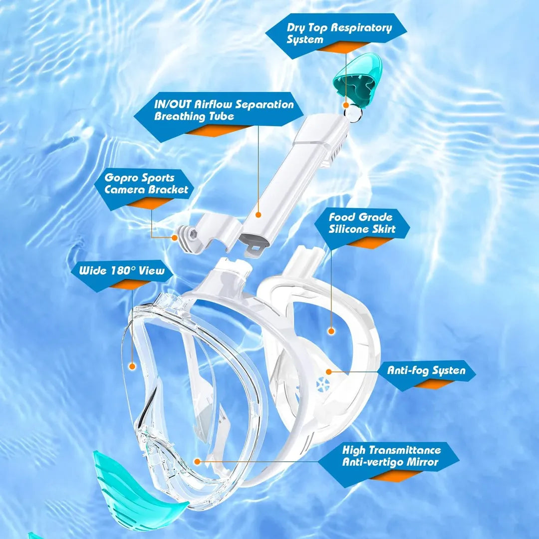 Full Face Snorkel Mask