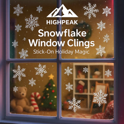 Snowflake Window Clings