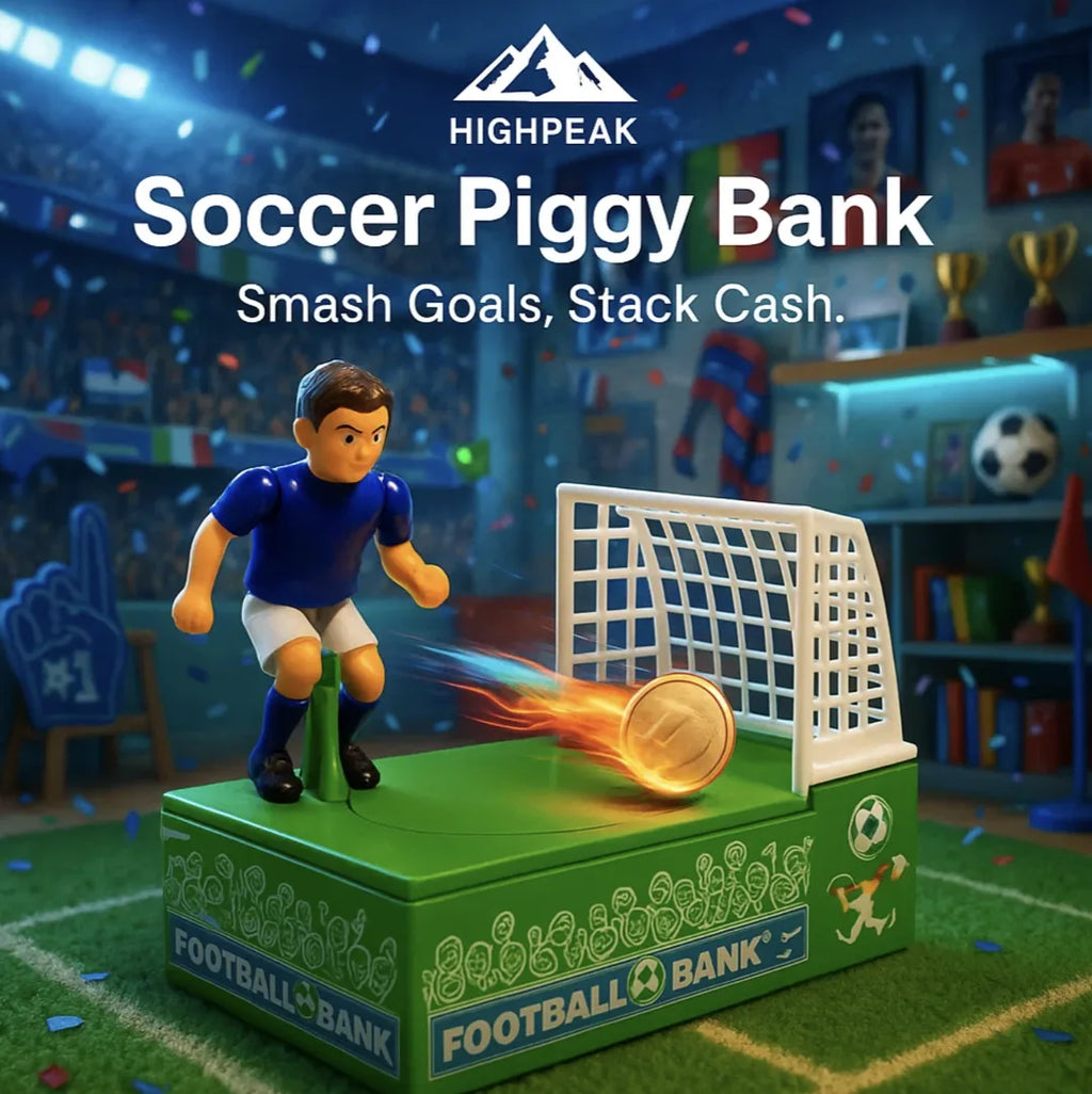 Soccer Piggy Bank Toy