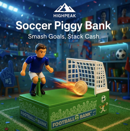 Soccer Piggy Bank Toy