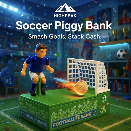 Soccer Piggy Bank Toy