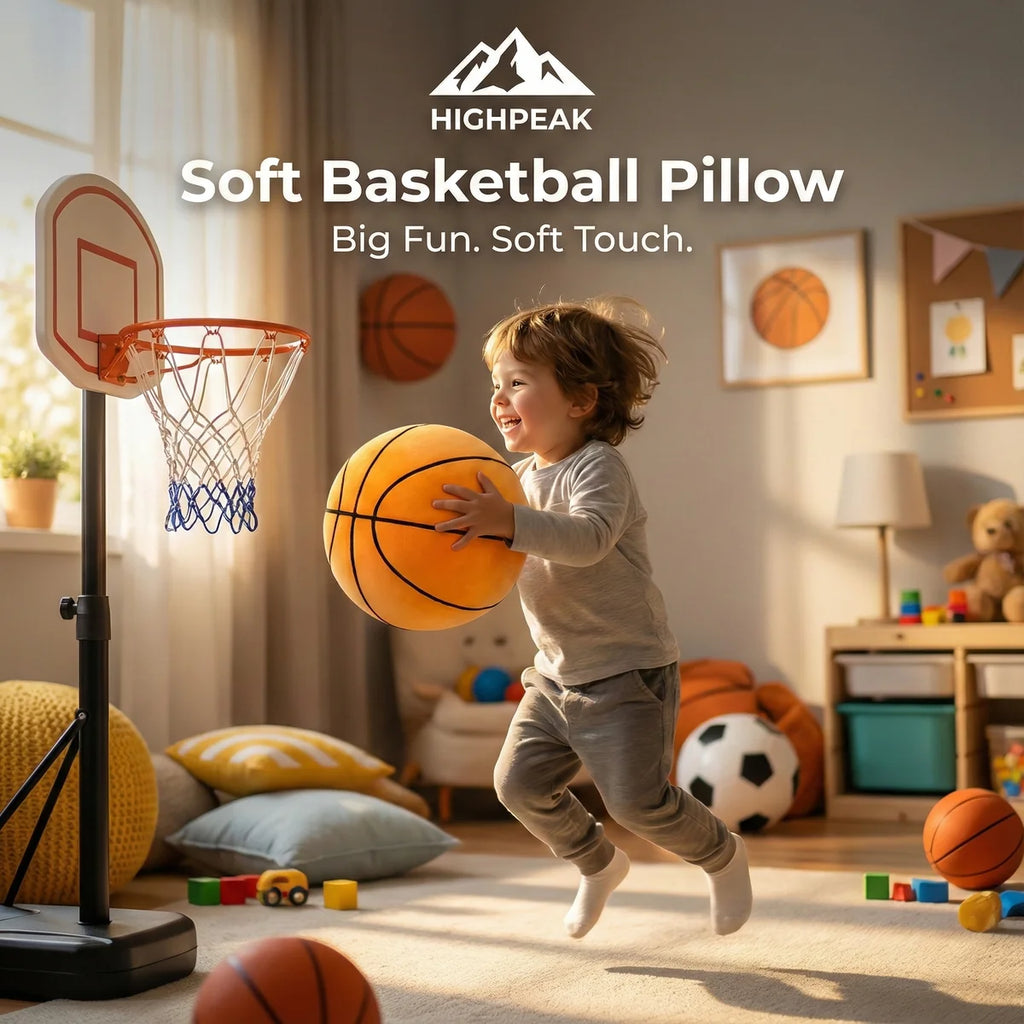 Soft Basketball Pillow