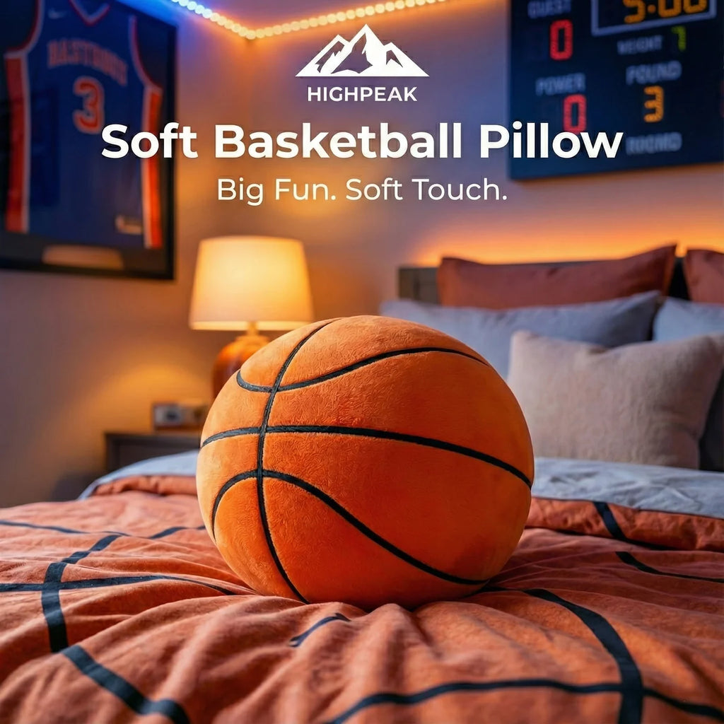Soft Basketball Pillow