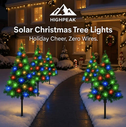 Solar Christmas Tree Lights