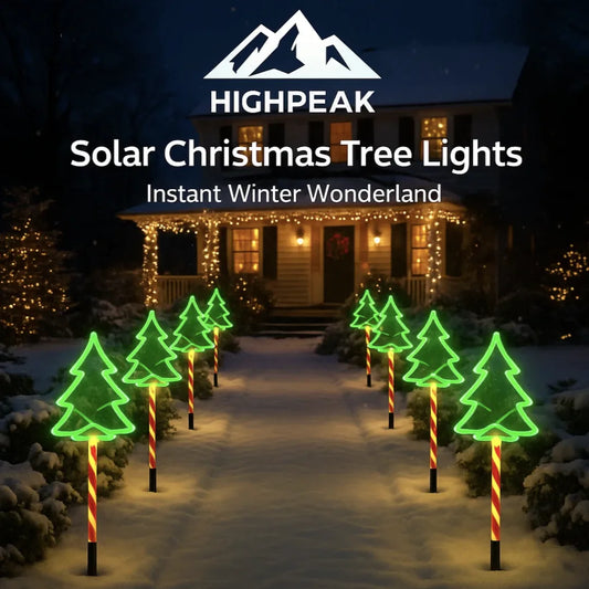 Solar Christmas Tree Lights