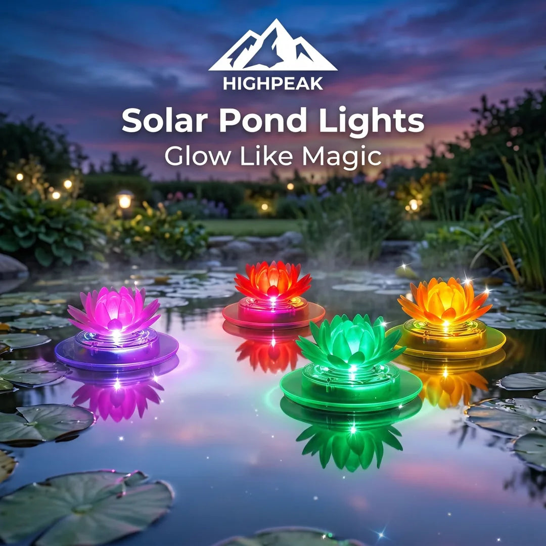 Solar Pond Lights