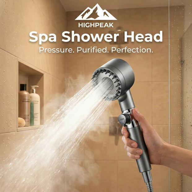 Spa Pressure Shower Head