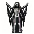 Spooky Skeleton Balloon Set reference showing a winged hooded skeleton character