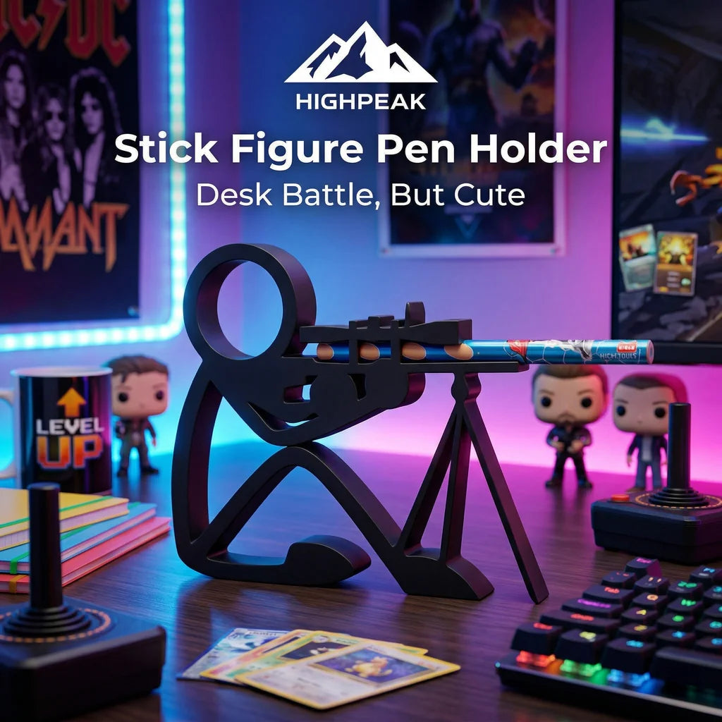 Stick Figure Pen Holder