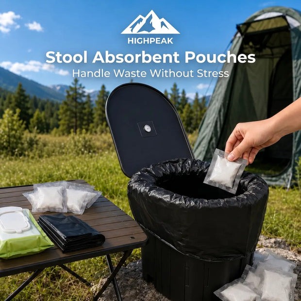 Stool Absorbent Pouches