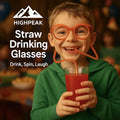 Straw Drinking Glasses