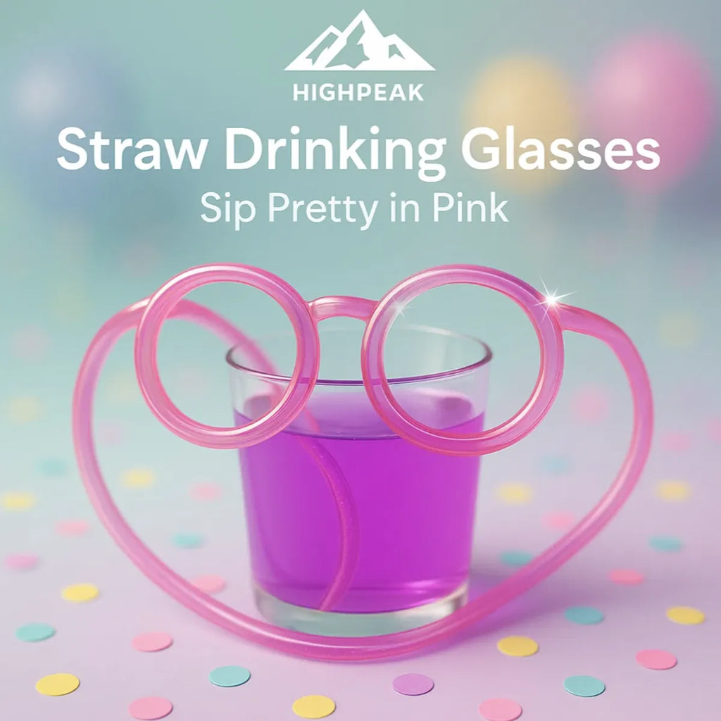 Straw Drinking Glasses