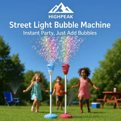 Street Light Bubble Machine