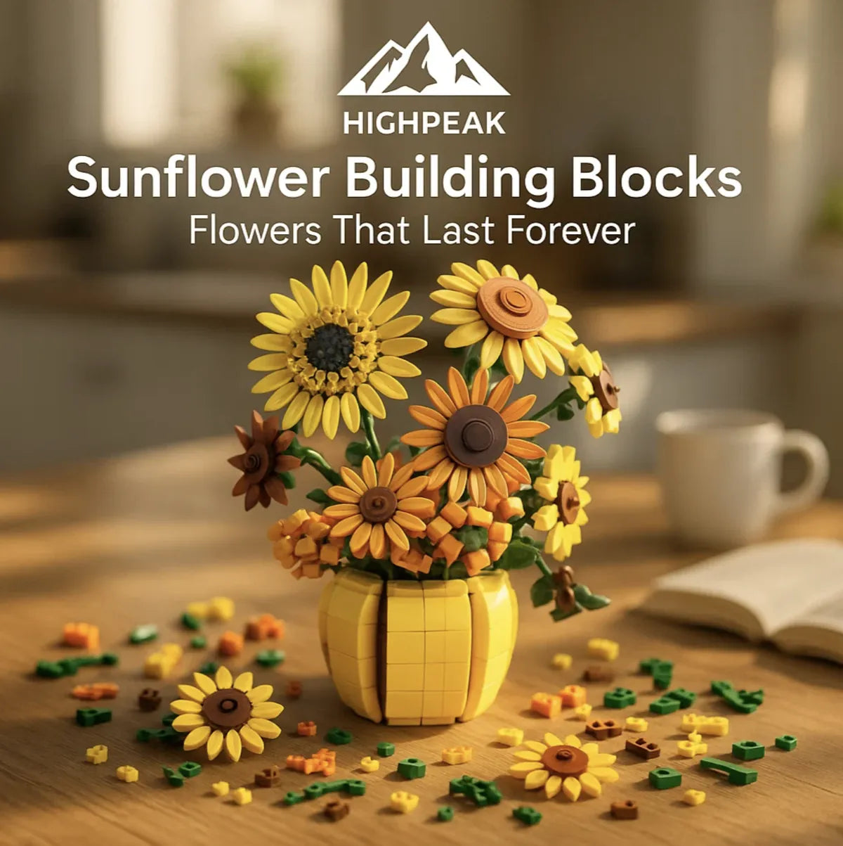 Sun Building Blocks Sunflower Building Blocks | HighPeak