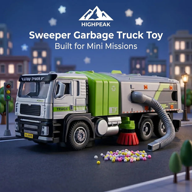 Sweeper Garbage Truck Toy