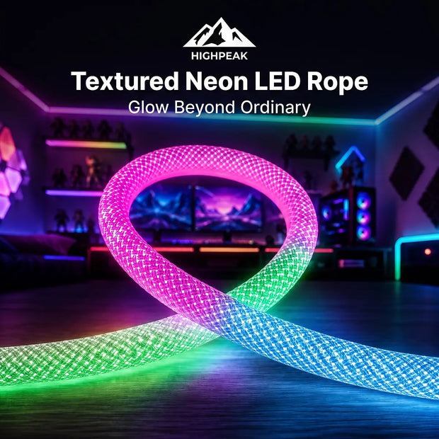 Textured Neon LED Rope