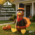 6FT Thanksgiving Turkey Inflatable