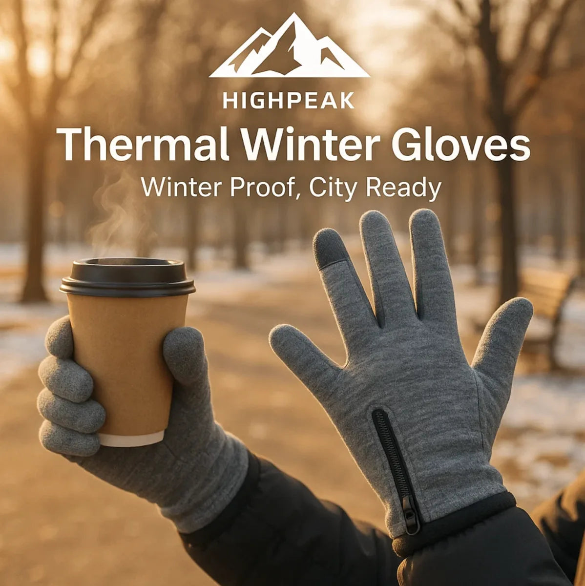 Thermal Touchscreen Winter Gloves