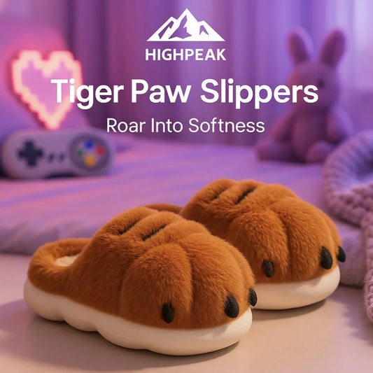 Tiger Paw Slippers