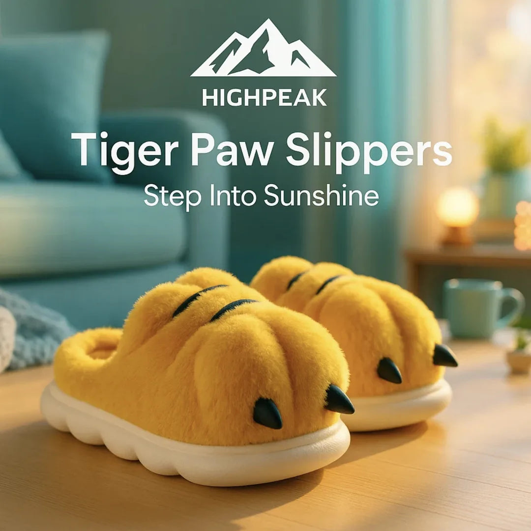 Tiger Paw Slippers