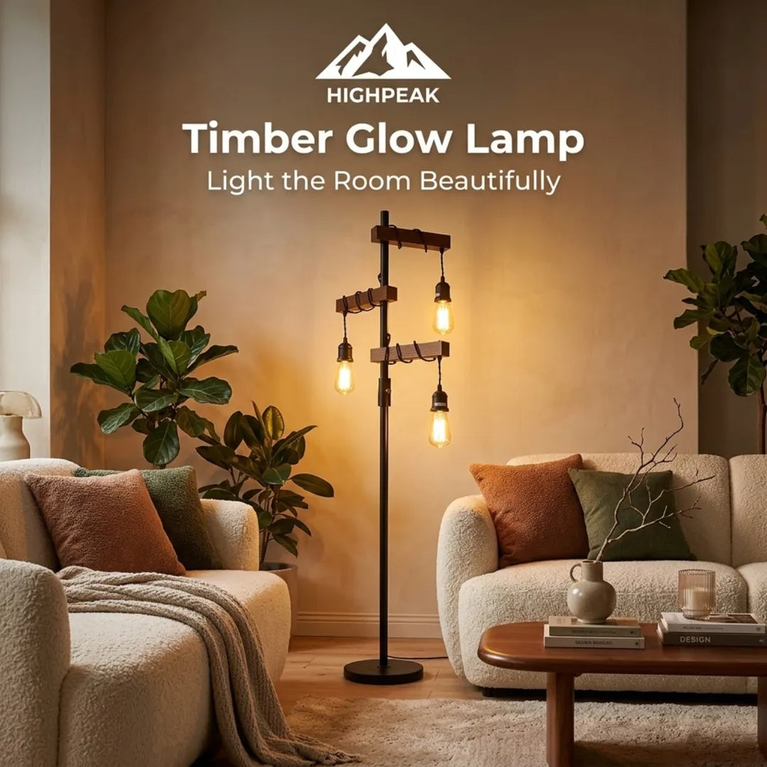 Timber Glow Lamp