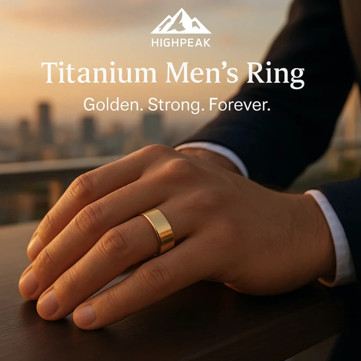 Titanium Men's Ring