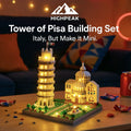 LED Tower of Pisa Building Set