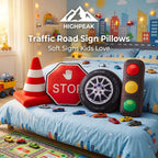 Traffic Road Sign Pillows
