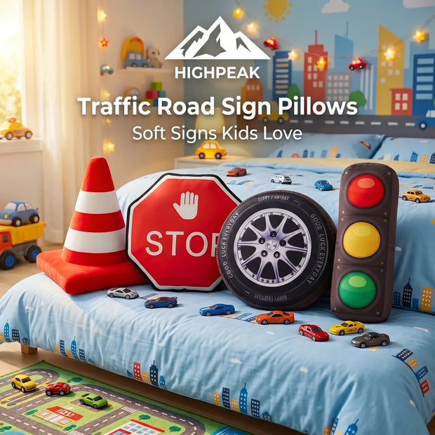 Traffic Road Sign Pillows