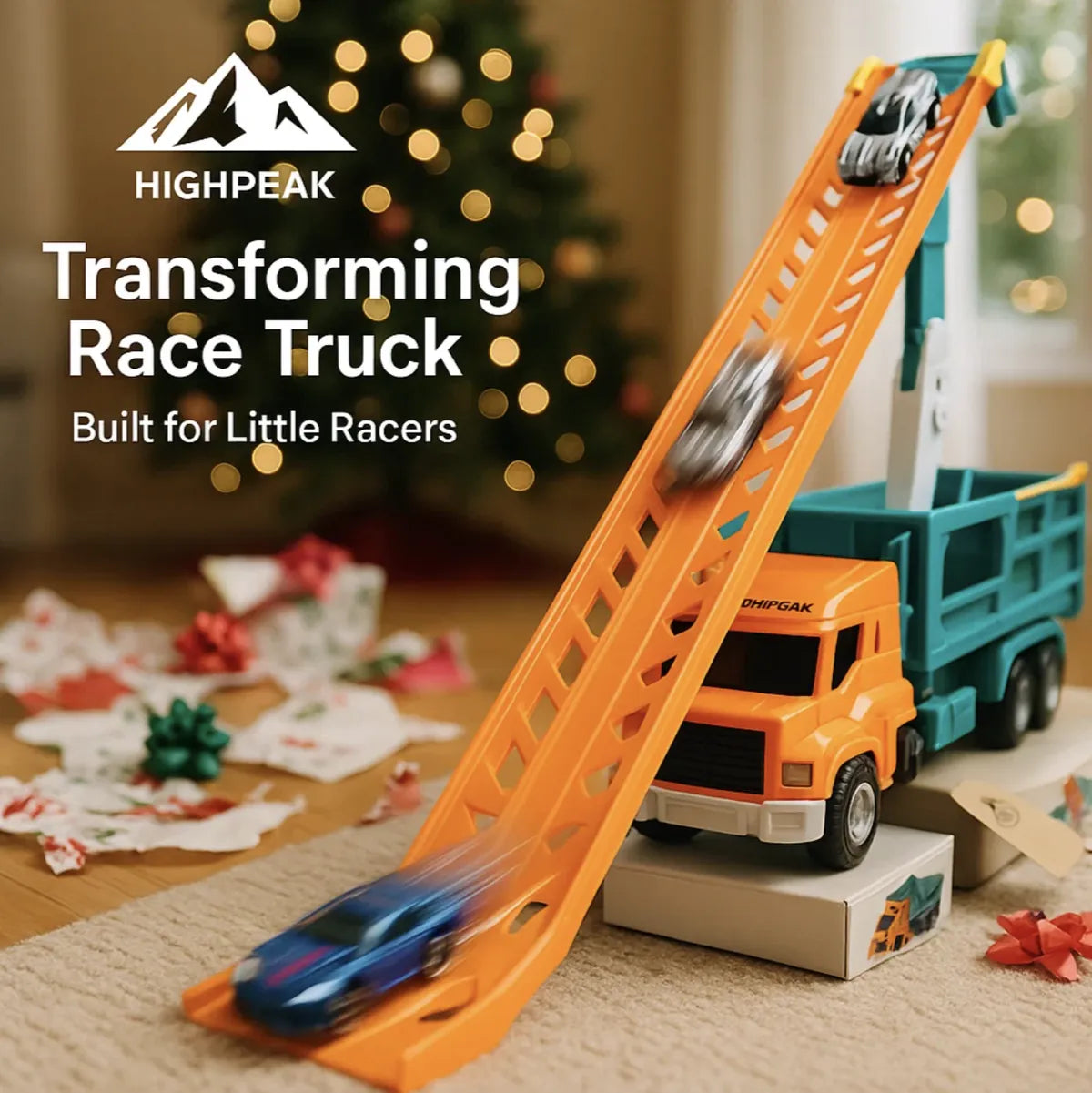 Transforming Race Truck Set