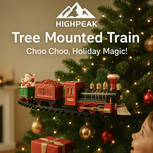 Tree Mounted Train Set