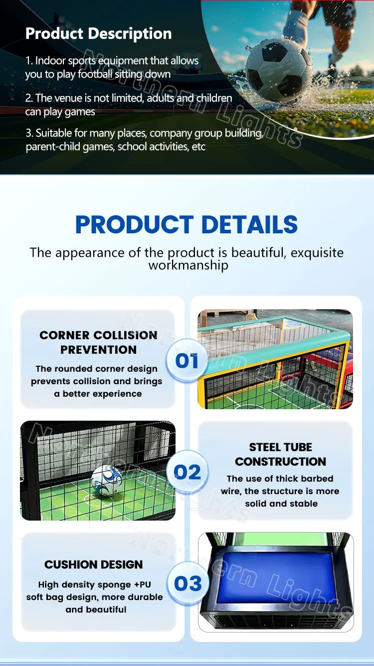 Rounded corners steel tube frame and padded seat product details