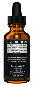 BeardGuru Unscented Beard Oil