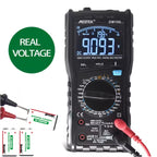 Digital multimeter reading 9.03 volts from the rechargeable 9V battery