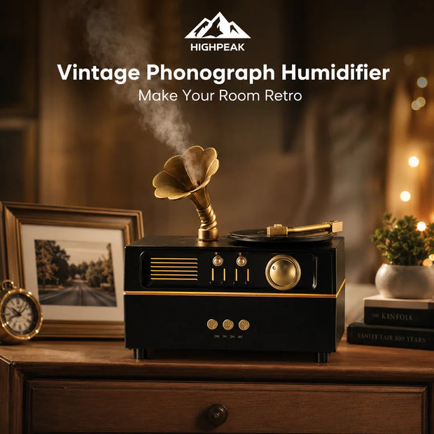 Vintage Phonograph Humidifier