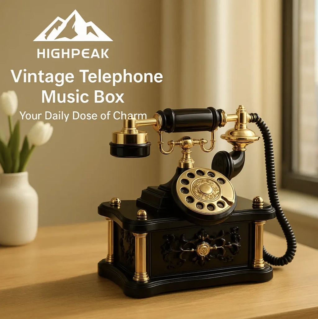 Vintage Telephone Music Box