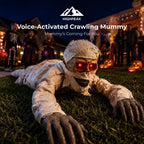 Voice-Activated Crawling Mummy